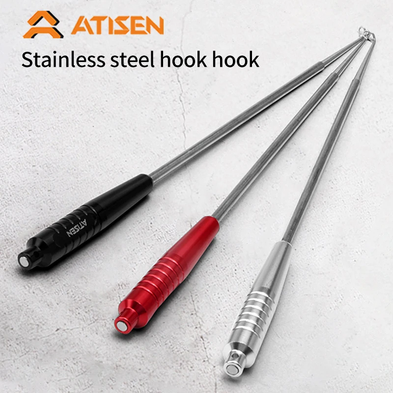 Angel zange, Fischlippenclip-Set, Angel entferner, Multifunktions-Angel werkzeug, geeignet für Salzwasser, Süßwasser, Eisfischen Image