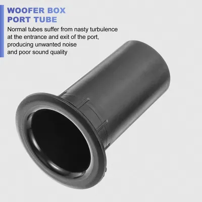 8Pcs Lautsprecher Port Rohr Subwoofer Port Woofer Box Port Rohr Bass Reflex Rohr Lautsprecher Loch Audio Teile Für Zubehör Image