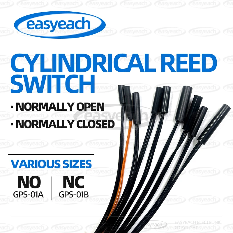 5 stücke GPS-01 Reed switch5x20 5 x25mm6x20mm 6x30mm 6x38mm nc normaler weise geschlossene Magnetron Näherung sensor GPS-01B Image