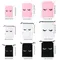 20Pcs Wiederverwendbare Wimpern Verlängerung Kosmetik Tasche Reisetasche Schönheit Salon Make-Up Werkzeuge Kunststoff Kordelzug Wimpern Liefert Lippenstift