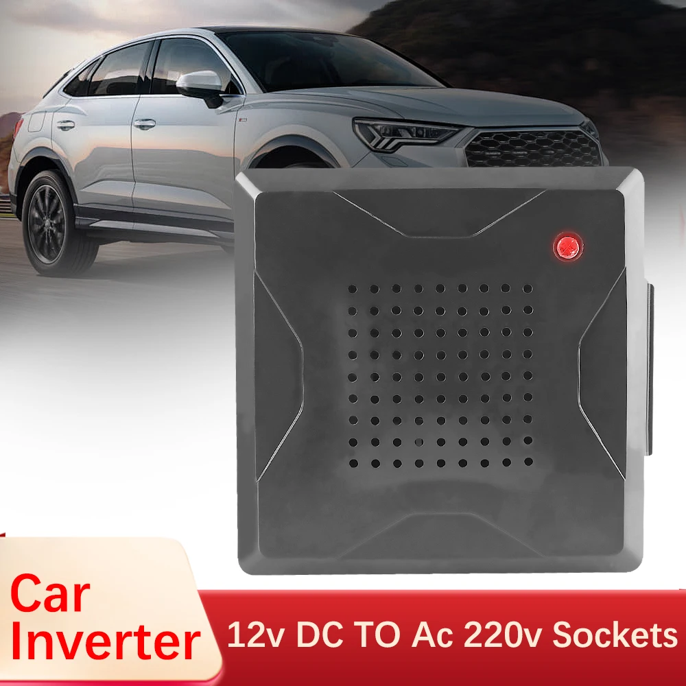Auto Power Inverter Outlet Konverter Outlets Auto Ladegerät für Dc 12V AC 220V Mini Stecker Adapter Adapter auto Zubehör 180W Image