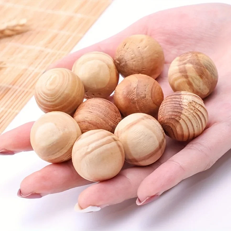 5 stücke duftende natürliche reine Kampfer kugel Schädlings bekämpfung Insekten bekämpfung Kleider schrank Motten abweisend verhindern Mehltau Feuchtigkeit Image