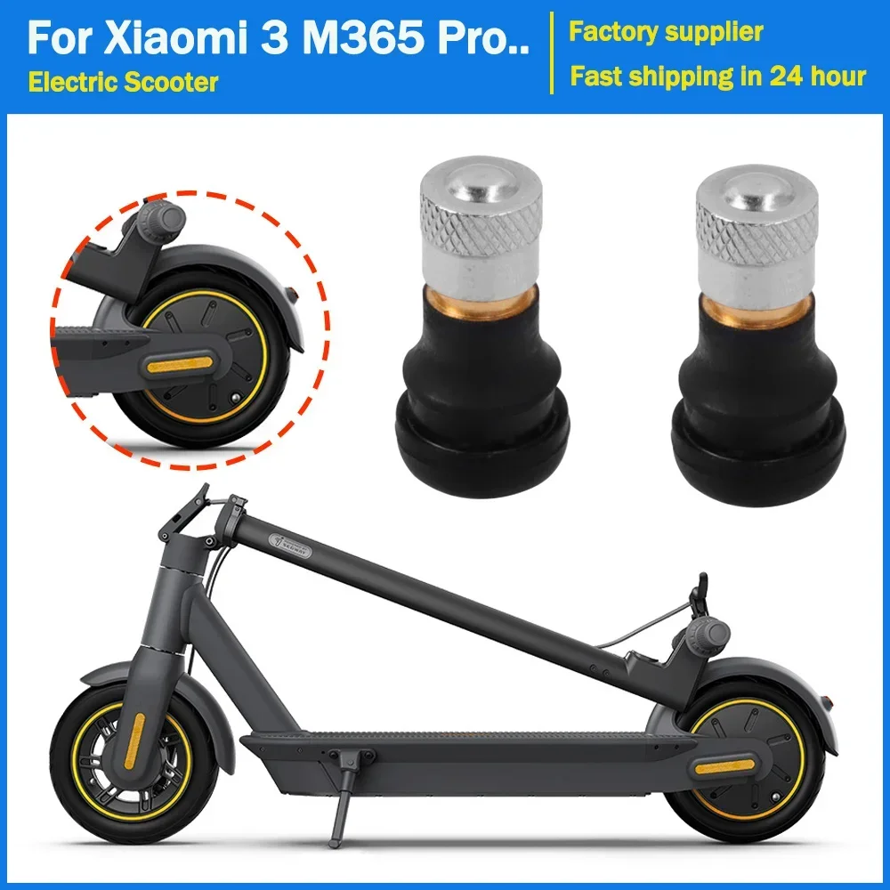 Vakuum Tubeless Luftventile für Xiaomi M365 Für Ninebot Max G30 Elektrische Roller Reifen Tubeless Reifen Rad Gas Ventil Zubehör Image