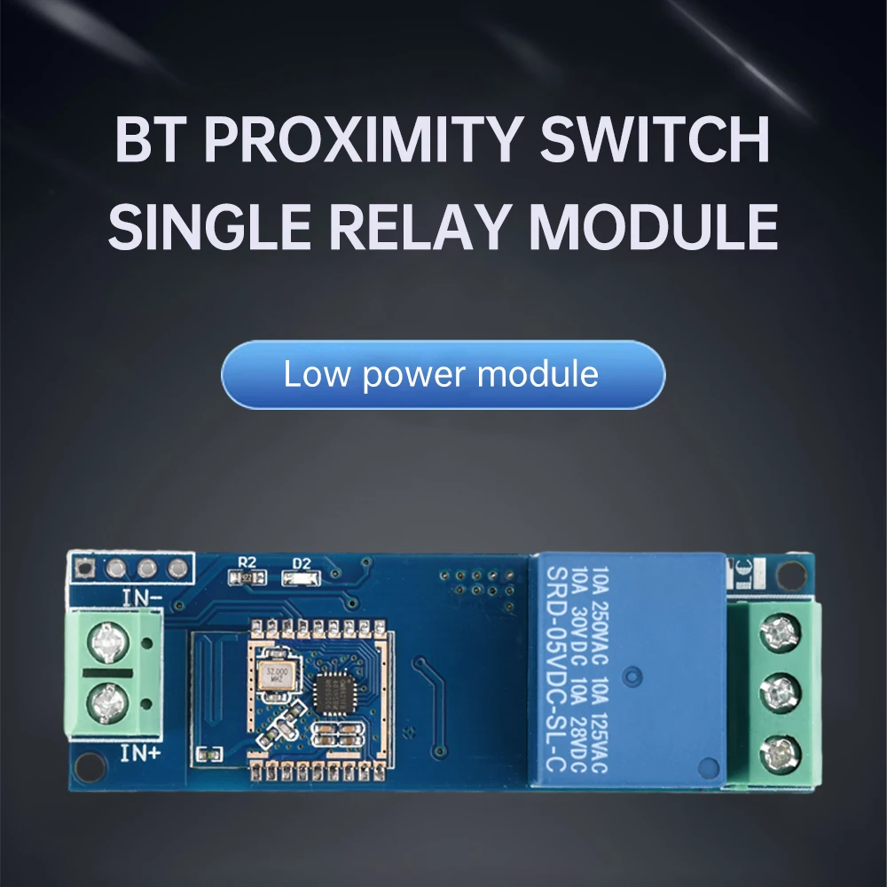 DC 5V Einzelrelaismodul XY-MBO21F Modul Näherungsschaltermodul UART-Schnittstelle Bluetooth dreht automatisch die Ein-/APP-Steuerung Image