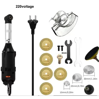 350W 90 Degree Speed Adjustable Electric Elbow Ceramic Tile Sewing Machine Tile Cleaning Tools