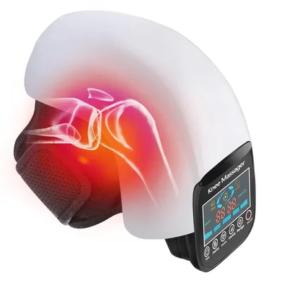 Electric Infrared Heating Knee Massager Air Pressure Vibration Physiotherapy Instrument Knee Massage