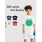 Fashion Kids T-shirt Boy 2025 New Cartoon Fun Print Child Summer Clothes O Neck Tops Baby Boy Tees