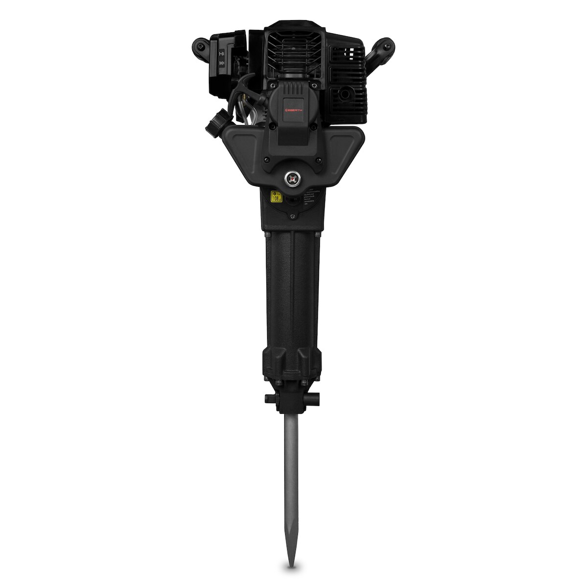 EBERTH Benzin Abbruchhammer 2,5PS, 52ccm, 700-1500 S/min, 20-55J, SDS HEX, inkl. Meißel & Werkzeug Image