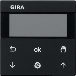 Gira Jalousie u.Schaltuhr sw 5366005 Image