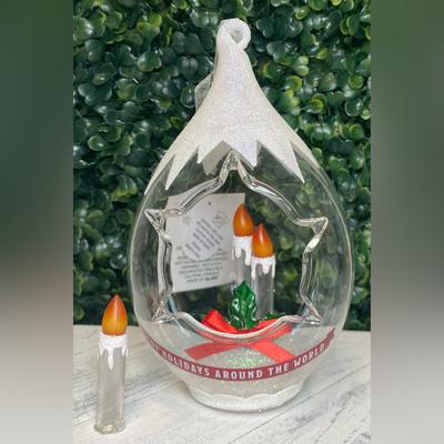 Disney Holiday | Disney Parks Epcot Holidays Around The World Candlelight Christmas Ornament | Color: Orange/White | Size: Os