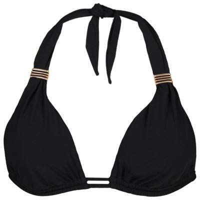 Barts - Women's Solid Halter Triangle - Bikini-Top Gr 42 schwarz Image
