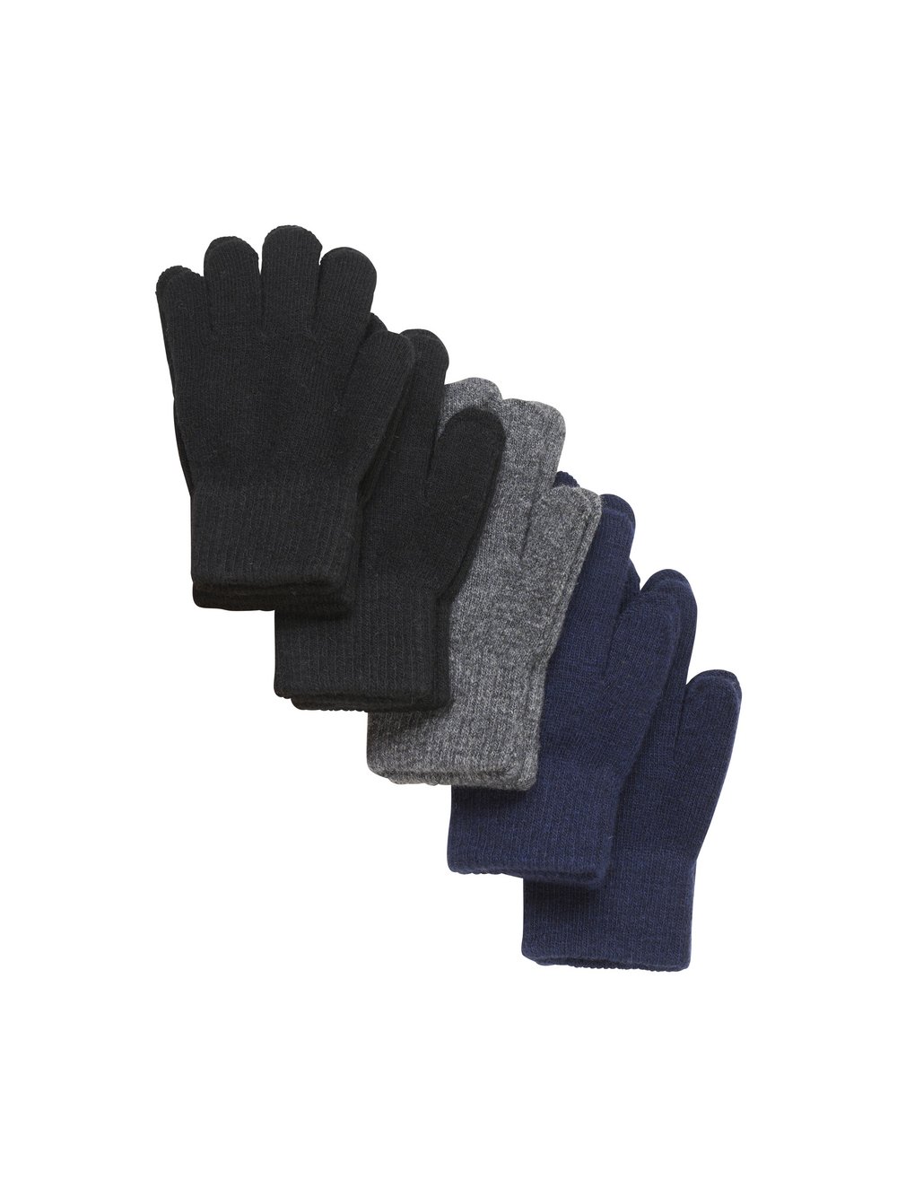 CeLaVie Strickhandschuhe Kinder schwarz, 12 Image