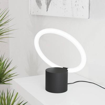 EGLO LED Tischlampe Caranacoa, schwarz, für Wohn- / Esszimmer, Metall, Modern, LED Tischlampe Image