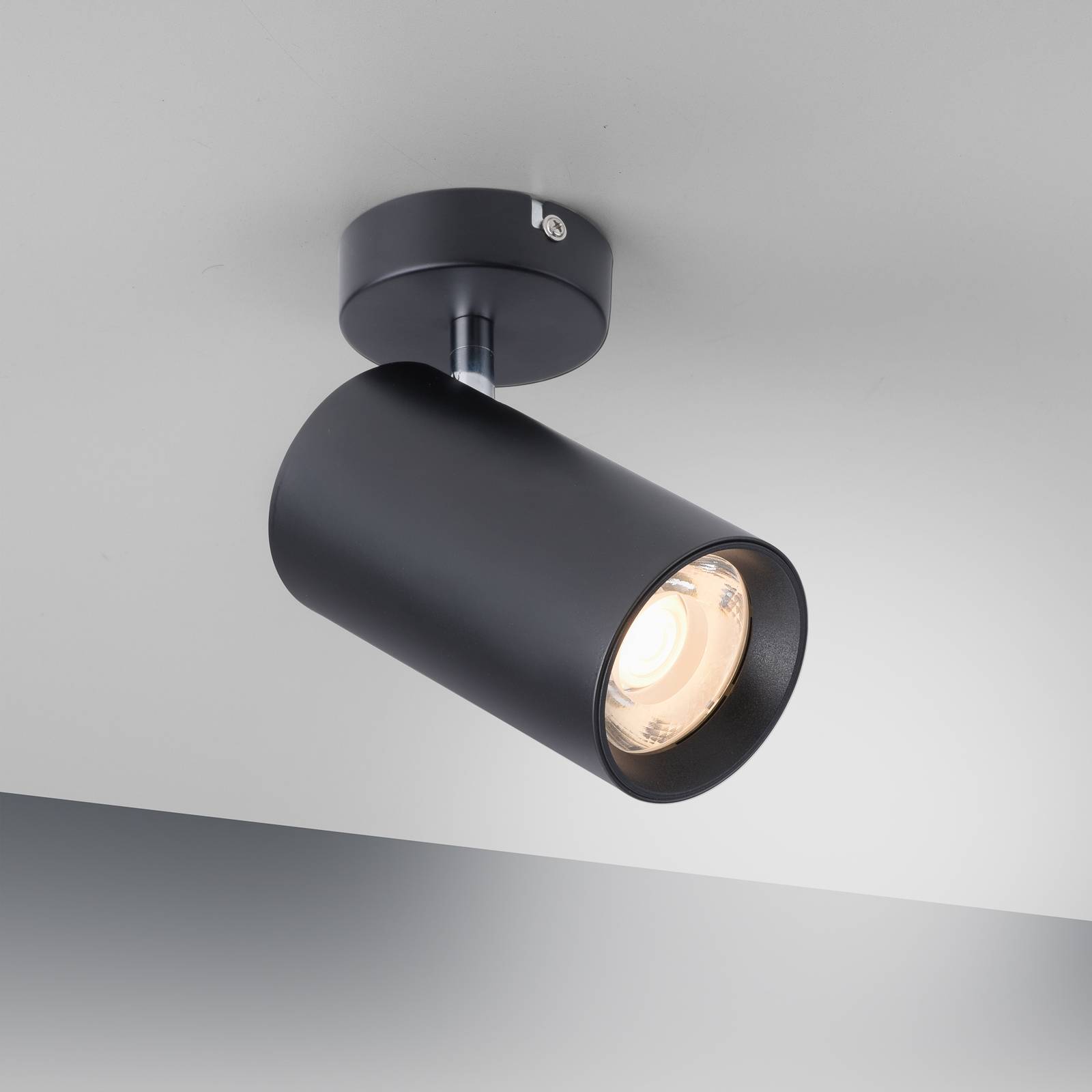 PURE Technik LED-Spot, Tronic-dimmbar, schwarz Pure Technik, dimmbar, schwarz, für Wohn- / Esszimmer, Metall, Modern, LED Deckenlampe