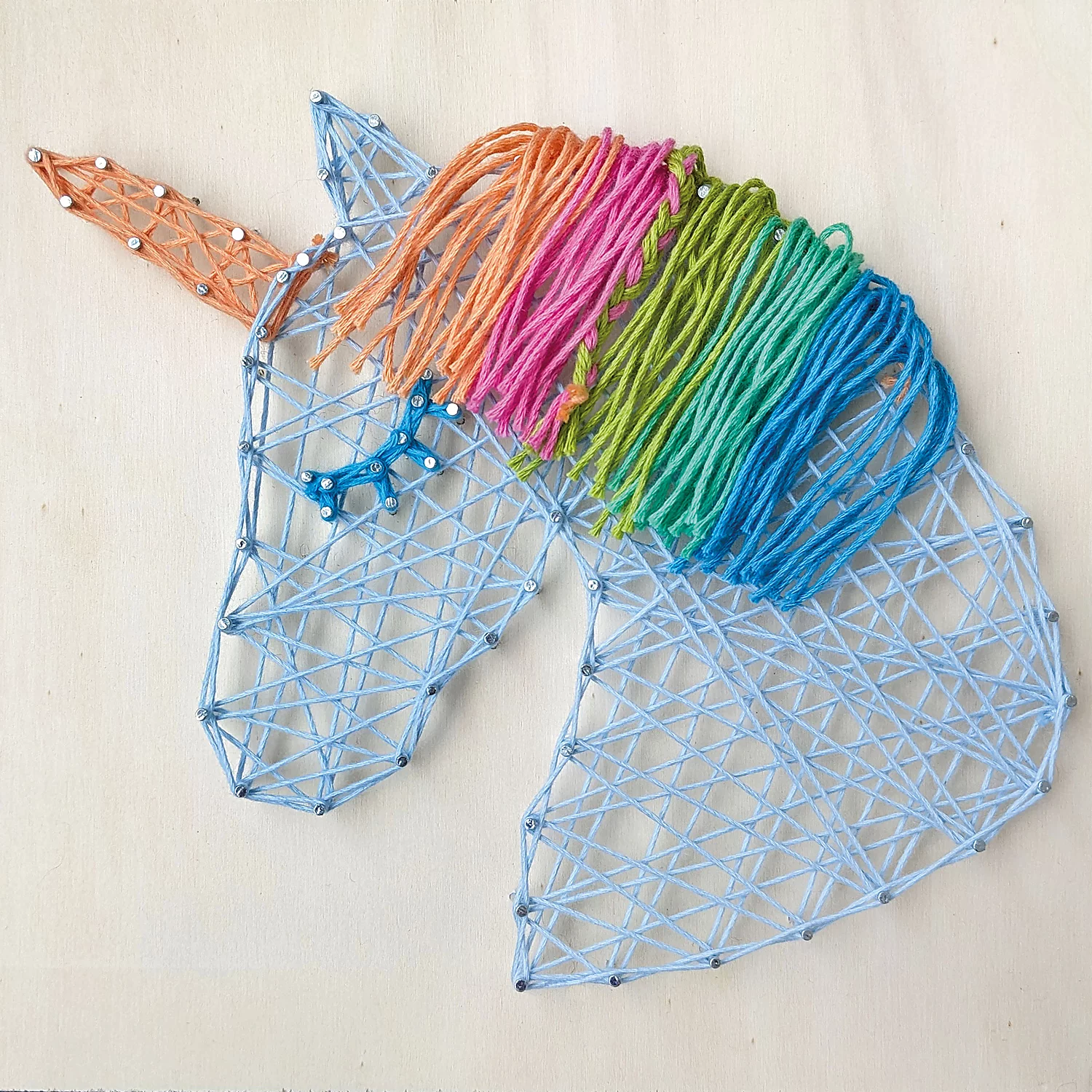 Nagelbild-Set Einhorn Image