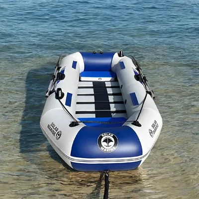 2.3M Solarmarine PVC Adult Inflatable Fishing Boat Outdoor Surfing Boats and Racing Kayak IB for the Sea Watersport Accseeory