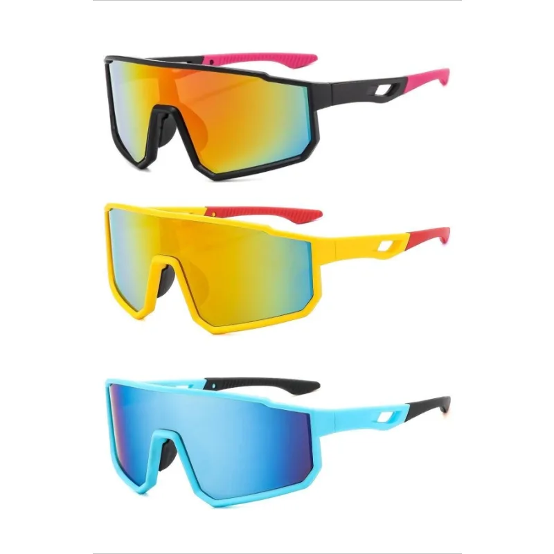 3PCS Wandern Fahren Angeln Radfahren Gläser Outdoor Sport Brille Fahrrad Brillen Image