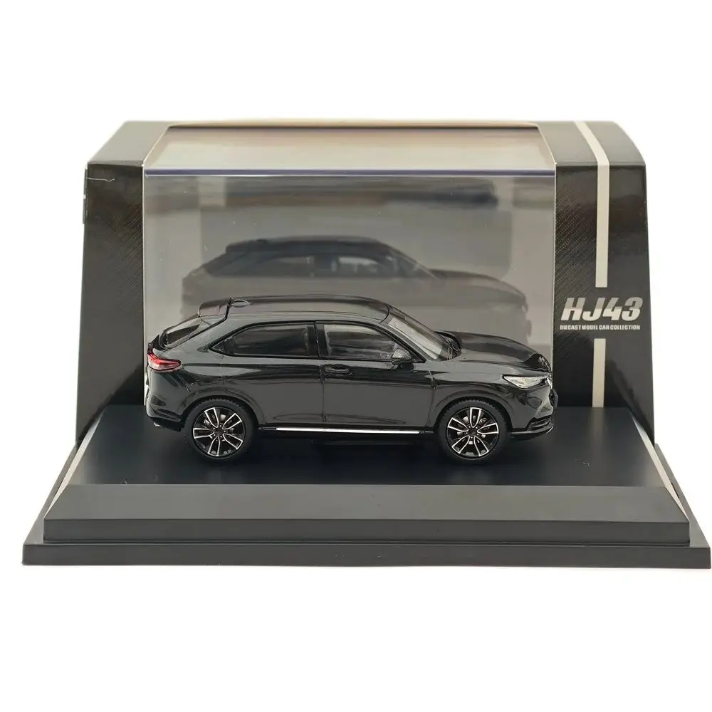Hobby Japan 1/43 VEZEL Crystal Black (P) HJ 433002 BK Diecast Modellauto Miniatur Limited Collection Spielzeugfahrzeugmodelle Auto Geschenk