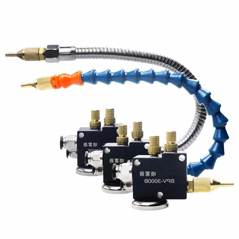 Pneumatische Drehmaschine Bearbeitung Kühlung Sprühgerät Fräsmaschine Schneidflüssigkeit Universal Graviermaschine Sprühgerät Wasserrohr Ölpumpe Image