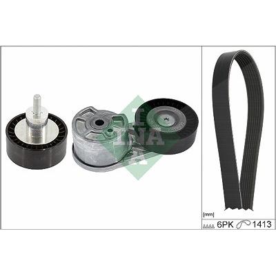 Schaeffler Ina Keilrippenriemensatz [Hersteller-Nr. 529055010] für Ford Image