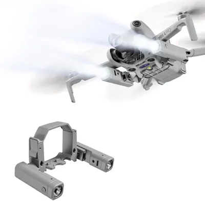 Für DJI Mini 4 Pro Zubehör LED Nachtnavigation Zusatzlicht Suchscheinwerfer Nachtnavigation/Notfallblitz /DJI Mini 4 Pro