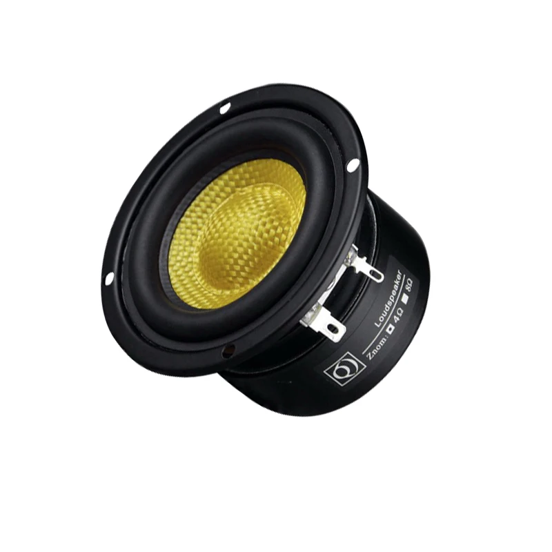 50W Woofer Subwoofer Super Bass Lautsprecher 3 Zoll 4Ohm Hifi Glasfaser Gewebt Tiefe Bass Lautsprecher Heimkino DIY 1 Stück Image