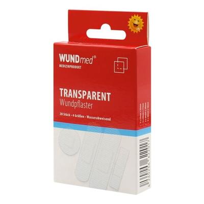 WUNDmed 20er-Pack Wundpflaster transparent transparent