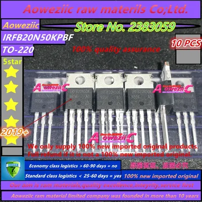 Aoweziic 2022+ 100% New Imported Original FB20N50K IRFB20N50K IRFB20N50KPBF TO-220 N-channel