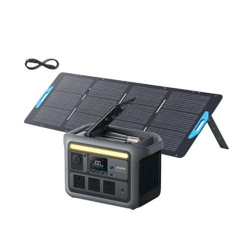 Anker SOLIX C800 Plus Solar Generator + 200W Solar Panel