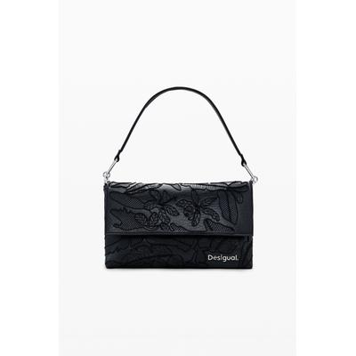 Medium embroidered crossbody bag