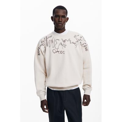 Embroidered sweatshirt
