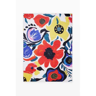 Arty floral scarf