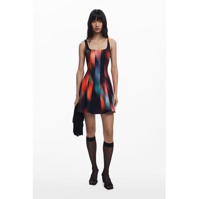 Panel short dress