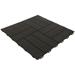 Fliese für Außenterrasse 55,5 x 55,5 cm Kreuz-Effekt – Kollektion Marte – Braun – ArtPlast
