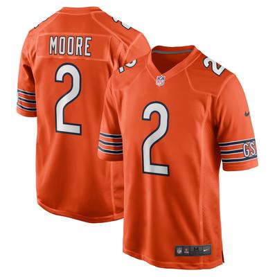 Chicago Bears Nike Game Ausweichtrikot - Orange - D.J. Moore - Jugendliche Image
