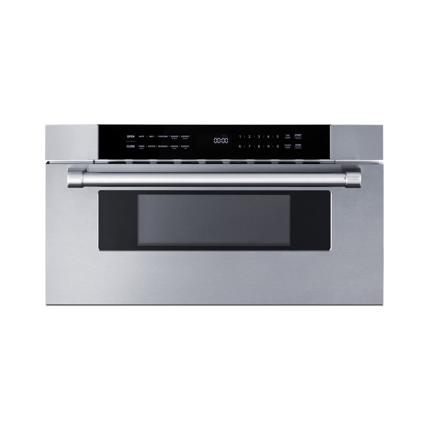 Summit MDR30SS 1.2 cu ft Drawer Microwave Oven - 1000 watts, Stainless, 115v, Silver