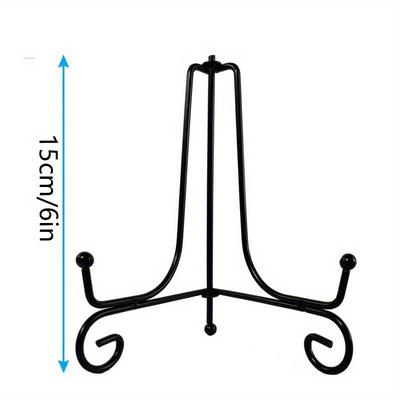 TEMU Display Stand, Decorative Plate Stand Display, Mini Easel, Frame, Book, Card, Plaque, Bowl, Picture Stand Display, Desktop Art Image