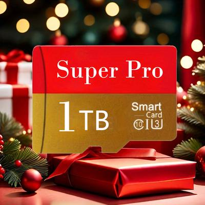 TEMU 1tb Sdxc Uhs-i Memory Card For Cameras, Drones, Smartphones - Class 10, Durable & Shockproof Design, Quick Read/write Performance