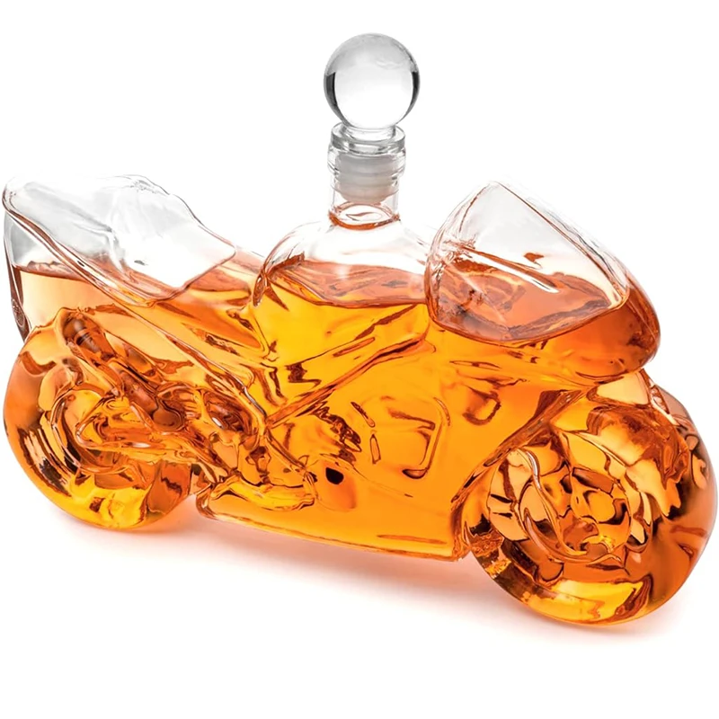 Motorrad Geschenk Dekan ter für Wein & Whisky 750ml Whisky Geschenke, Bier Scotch Bourbon Spirituosen Geschenke für Männer Image