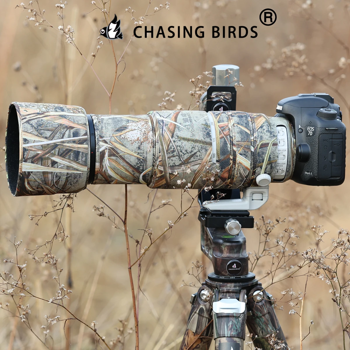 CHASING BIRDS Tarnlinsenmantel für CANON EF 100–400 mm L IS II USM wasserdicht und regenfest 100400 schützende Linsenabdeckung Image