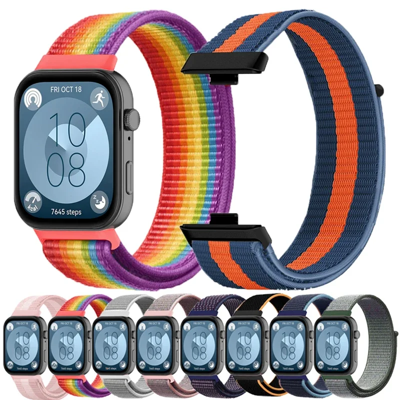 Nylons ch laufe für Huawei Uhr fit 3 Sport Armband Armband Armband für Huawei Uhr fit 3 Armband Correa Smartwatch Armband Image