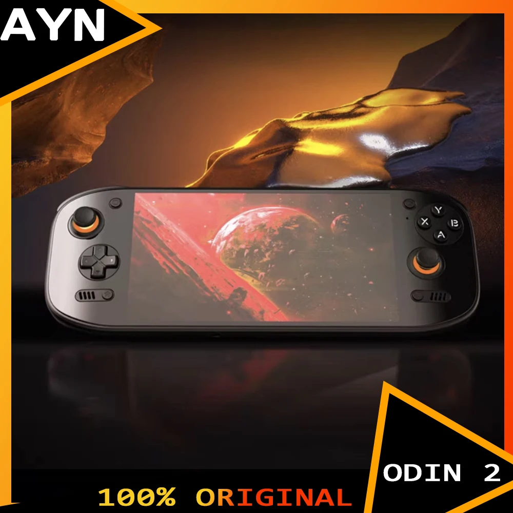 Ayn Odin 2 Portal Odin2 7inch Game Console 8000mah 8gen2 Open Source Retro Video 120hz Screen Handheld Game Player pc customized