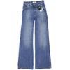 le temps des cerises Damen Jeans, Gr. 25, hellblau, Elasthan, Baumwolle