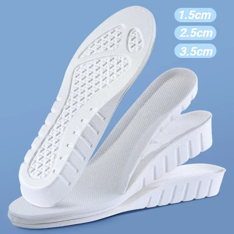 Höhe erhöhen Einlegesohle für Füße Komfort Plantarfasziitis Schuhe Einlegesohlen Männer Frauen Tennis Turnschuhe Luft stoßdämpfende Schuh Pads Image