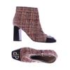 Pollini Damen Stiefelette, Gr. 37.5, bordeaux, kein Etikett