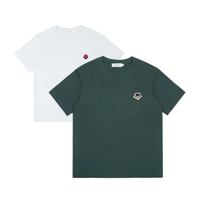 2025 Men's Golf Round Neck Short Sleeved Golf T-shirt Outdoor Casual Women's Round Neck Pure Cotton Pullover Golf Wear
