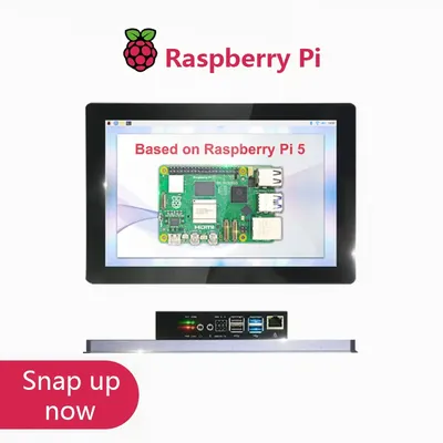 EDATEC-HMI3020 Broadcom BCM2712,7,0 und 10,1 Zoll Hochleistungs-Industrie-Panel-PC basierend auf Image