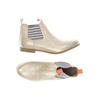 Crick IT Damen Stiefelette, Gr. 37, gold, Leder