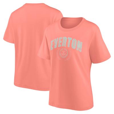 Everton Rebel Academia Graphic Oversized T-Shirt – Koralle – Damen Image