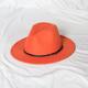 Formal Wedding Fedora Hat Made of Wool and Acrylic Simple and Elegant Headwear